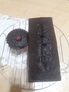 Una foto de Budín chocolate (sin huevos, sin manteca, sin leche)