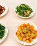 Mâm cơm chay thường ngày 5