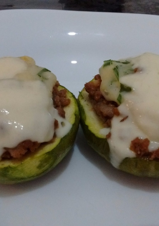 Una foto de Zapallitos rellenos (receta rápida)