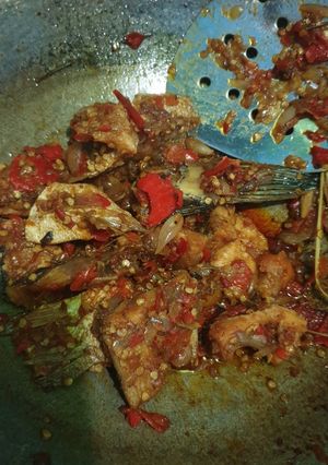 Foto resep Ikan asin gabus super pedas