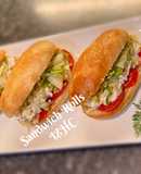 🍔Vegetable Mayo Sandwiches with Leftove Chicken🍔