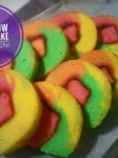 Foto resep 🌈Rainbow Roll Cake🌈