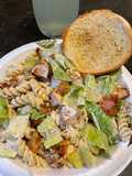 Chicken Caesar pasta salad