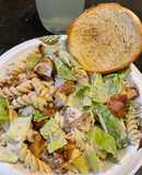 Chicken Caesar pasta salad