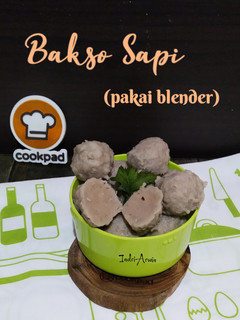 Foto resep Bakso Sapi (pakai blender)