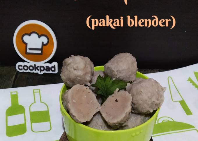 Bakso Sapi (pakai blender)