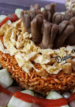 Foto resep Cake Mie Goreng