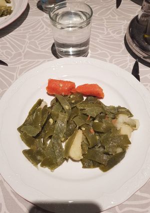 Una foto de Judías verdes con un toque especial