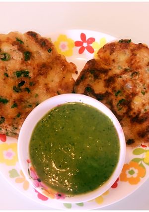 A picture of Amaranth Thaalipeeth.