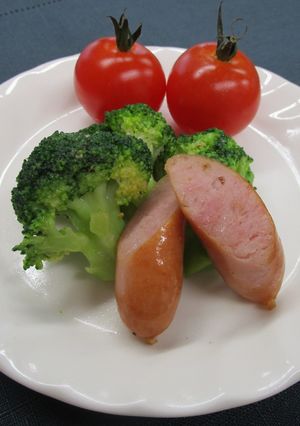 A picture of Sauteed broccoli.