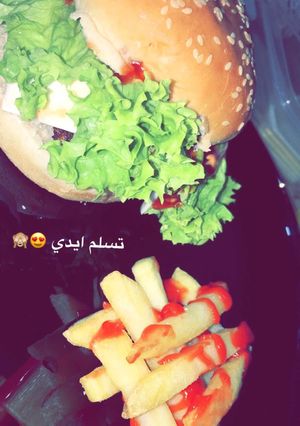 صورة لوصفة برجر منزلي 👍🏻😍