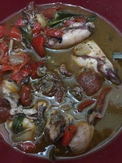 Foto resep Cumi masak hitam