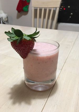 Hình của món White smoothies.