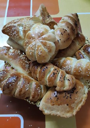 صورة لوصفة معجنات بالجبنةي من يد ملوكة 😋😘