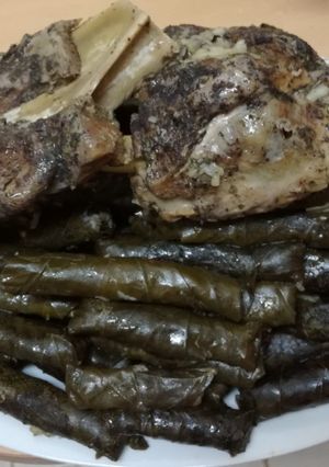 صورة لوصفة يبرق (ورق عنب)