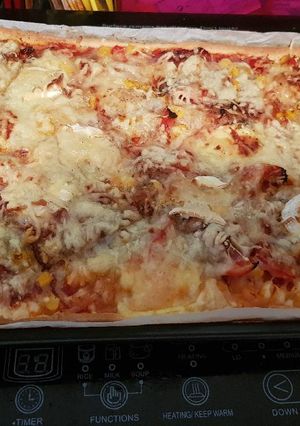Pizza Anikó módra recept fotója