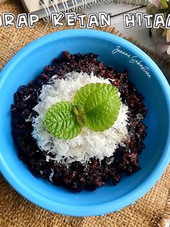 Foto resep Urap Ketan Hitam