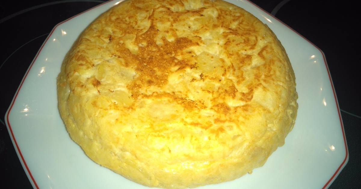 Tortilla de Patatas al Microondas Receta de 🖤 ♏EnBruJaDa ♏🖤 Cookpad