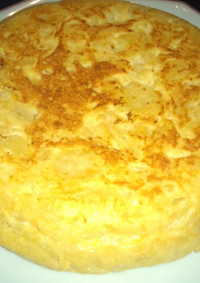 Una foto de Tortilla de Patatas al Microondas