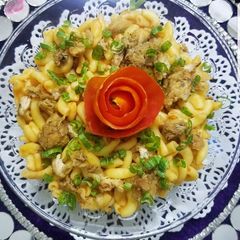 Chicken Tikka macroni A picture of Chicken Tikka macroni.