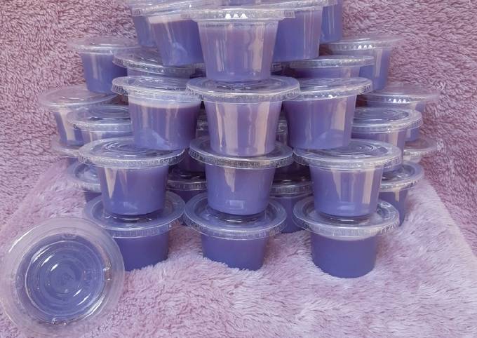 Resep Agar - agar taro untuk dijual Rp 1000 #agaragar #taro yang Lezat