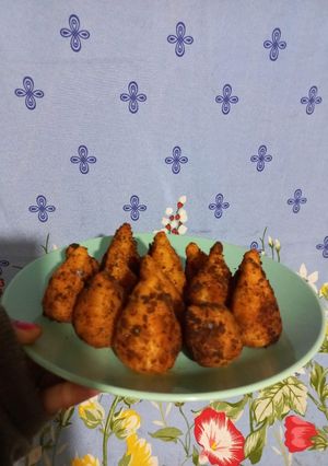 Una foto de Coxinhas brasileñas 🧆