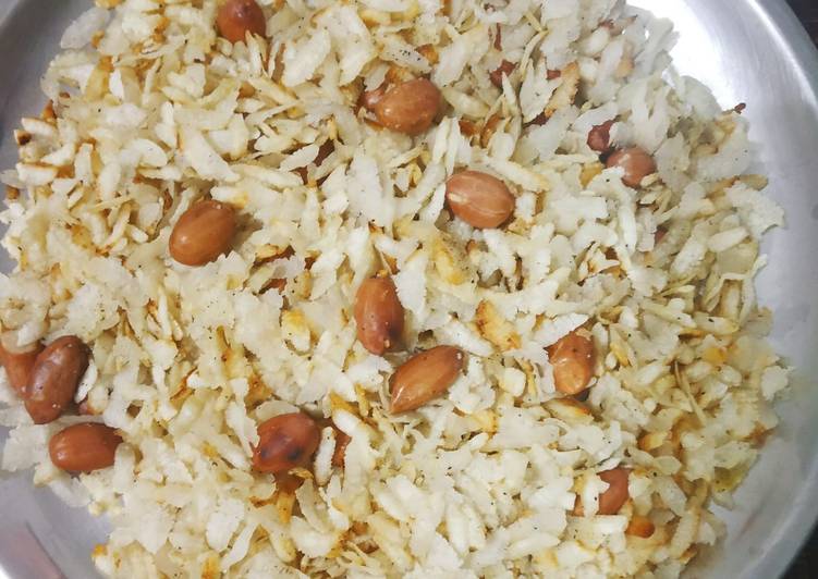 Recipe of Award-winning Crunchy poha snack