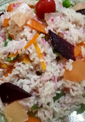 A picture of Pineapple Rice.