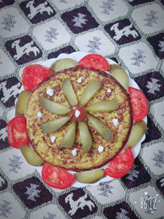 عکسی از دستور کوکوی کدو سبز