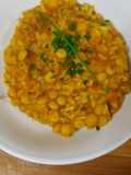 Garbanzos cremosos