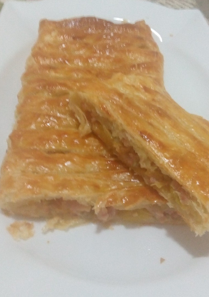 Una foto de Trenza de puerro