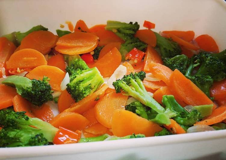 Tumis Wortel Brokoli ala anak Kos (ekonomis)