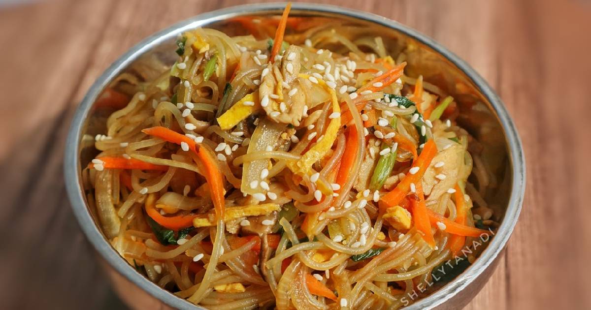 147 resep bihun  korea  japchae enak dan sederhana ala  