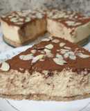 Tarta mousse de turrón y polvorones