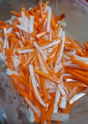 Foto resep Acar Wortel dan Lobak ala Hokben / Salad ala Hokben