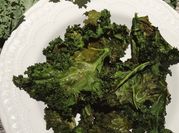 Una foto de kale al horno