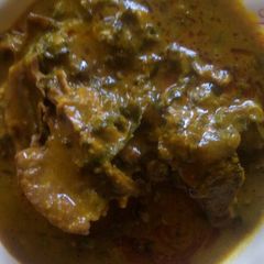 Banga soup A picture of Banga soup.