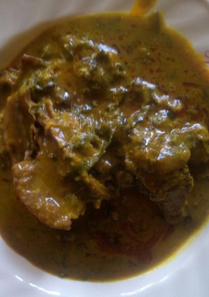 A picture of Banga soup.