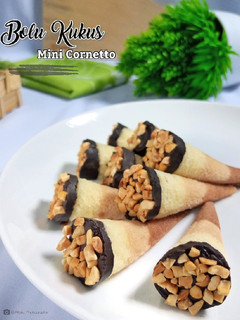 Foto resep Bolu Kukus Mini Cornetto