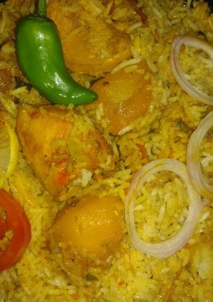 A picture of Chicken Biryani #kokabandcookpad.