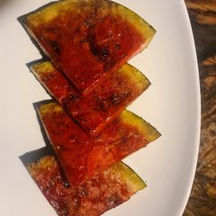 A picture of Watermelon steak.