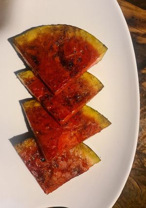A picture of Watermelon steak.