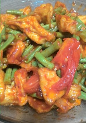 Foto resep Tumis Tahu Kacang Panjang
