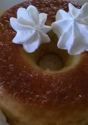Una foto de Budín de pan facilísimo