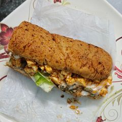 A picture of Homemade Paneer Tikka Subway.