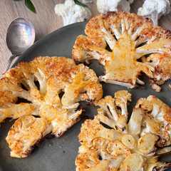 Steak de chou fleur rôti-レシピのメイン写真
