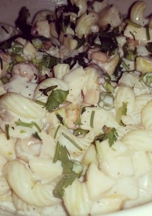 A picture of Russian Salad.