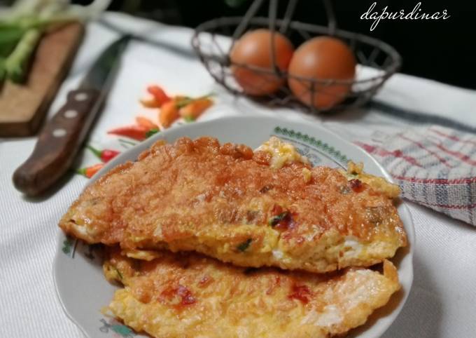 Bagaimana Membuat Omelette Tahu Sumedang Mozarella, Enak Banget