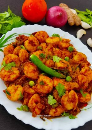 A picture of Shrimp Masala.