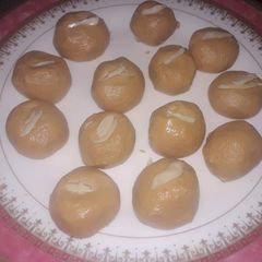 Besan laddu A picture of Besan laddu.